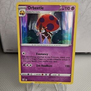 Orbeetle 065/163 Pokémon Card